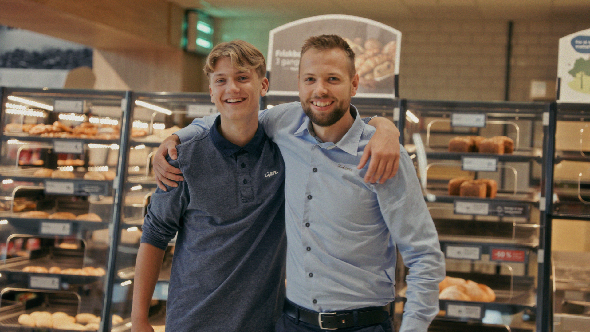 Ungarbejder i Lidl og Butikschef